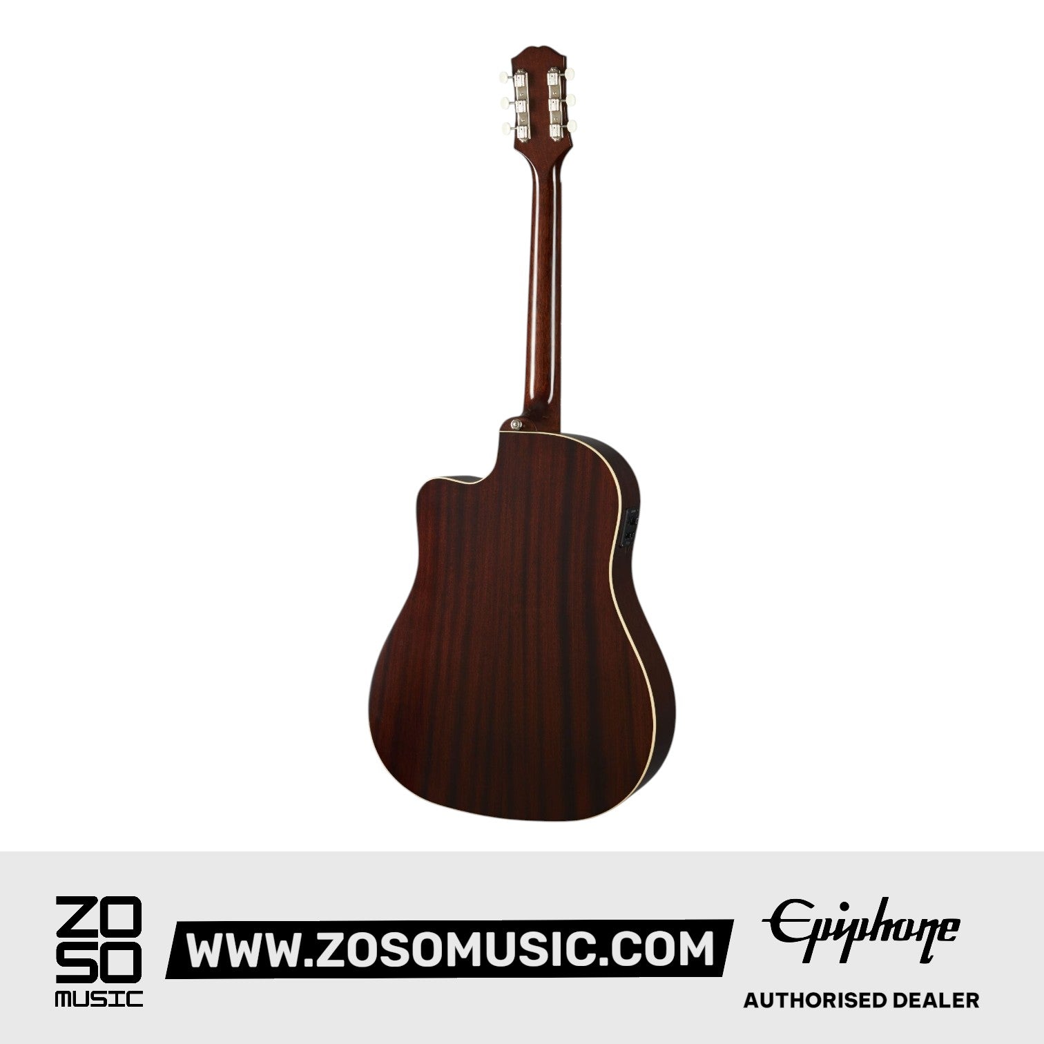 Epiphone IGMTJ45CAVSNH1 J-45 EC (All Solid Wood; Fishman Presys-II-II) Aged Vintage Sunburst Gloss |  EPIPHONE |  ACOUSTIC GUITAR |  Zoso Music