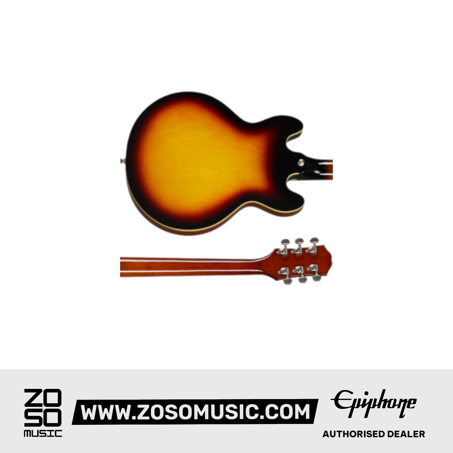Epiphone IGES339VSNH1 ES-339 Semi-Hollow Body Electric Guitar - Vintage Sunburst ( FREE Gator GBE-ELECT Gig Bag ) |  EPIPHONE |  ELECTRIC GUITAR |  Zoso Music