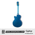 Epiphone ETS2DBMNB1 Emperor Swingster Delta Blue Metallic |  EPIPHONE |  ELECTRIC GUITAR |  Zoso Music