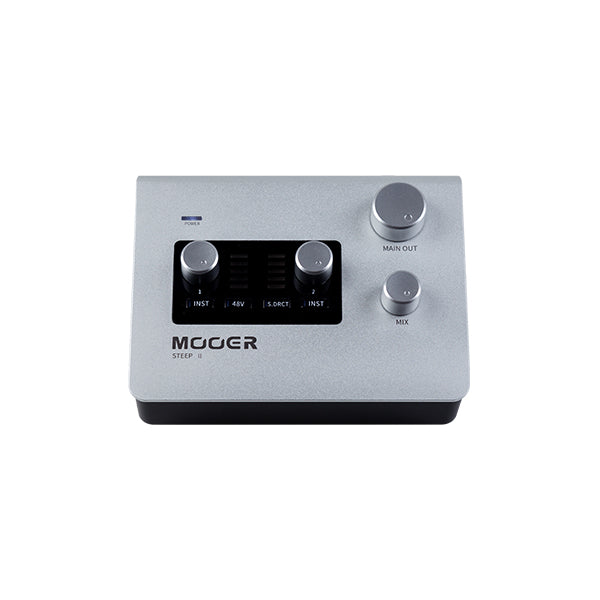 Mooer STEEP II 2-in/2-out USB Audio Interface | Zoso Music Sdn Bhd