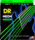 DR Strings NGE-9 NEON Green Coated Nickel Plated Electric Guitar Strings | Light (009 - 042) |  DR STRINGS |  STRINGS-ELECTRIC GUITAR |  Zoso Music