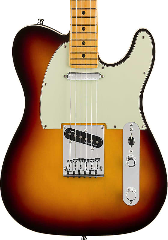 Fender American Ultra Telecaster Electric Guitar, RW FB, Ultraburst
