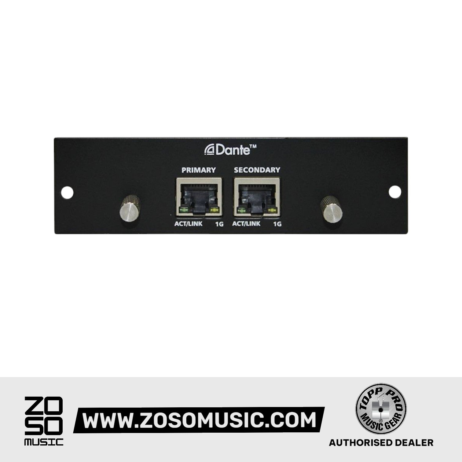 Topp Pro  Dante Expansion Card For T2208 |  TOPP PRO |  MIXER-DIGITAL |  Zoso Music