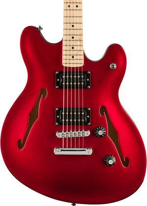 Squier Affinity Series Starcaster Electric Guitar, Maple FB, Candy Apple Red |  SQUIER BY FENDER |  ELECTRIC GUITAR |  Zoso Music