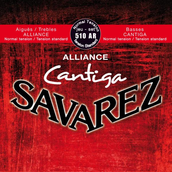 Savarez 510AJ Alliance Cantiga High Tension Classical Guitar Strings (Made in France)