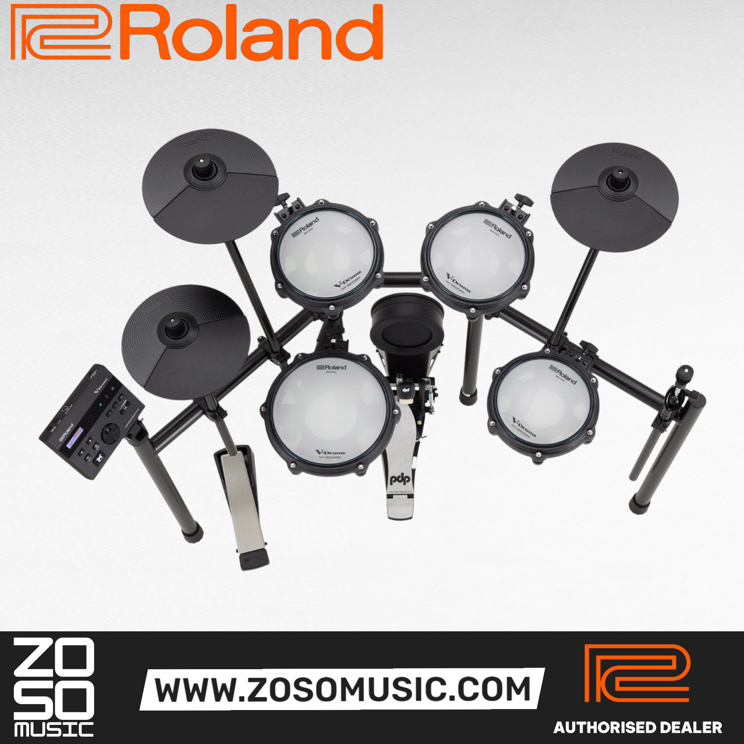 Roland V-Drums TD-07DMK2 Electronic Drum Set
