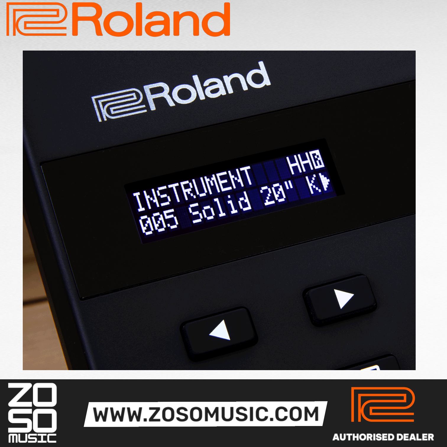 Roland V-Drums TD-07KV Electronic Drum Set, Kick Pedal, Throne and Drumsticks (TD07KV / TD 07KV) |  ROLAND |  DRUM-ELECTRONIC |  Zoso Music