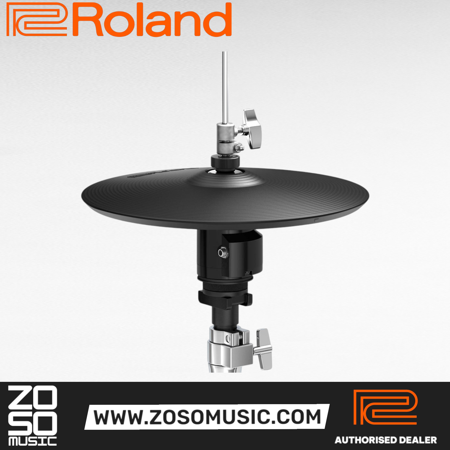 Roland V-Pad VH-14D Digital Hi-hat Controller |  ROLAND |  DRUM-HARDWARE |  Zoso Music