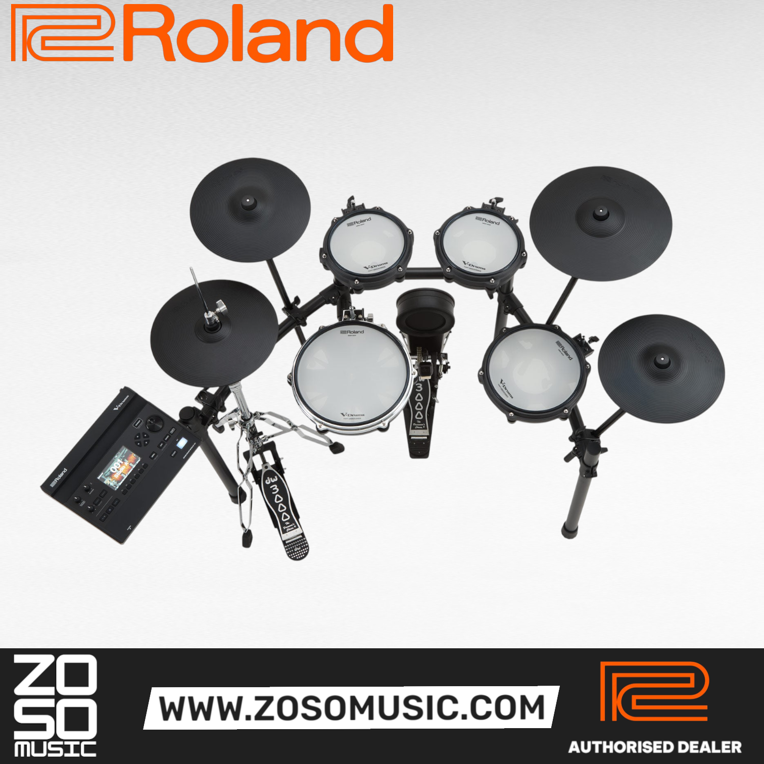 Roland TD316 Mid-Level V-Drums 3 Series Kit |  ROLAND |  DRUM-ELECTRONIC |  Zoso Music