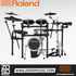 Zoso Music Roland V-Drums TD516 electronic drum kit with digital pads, mesh heads, and V51 module on a black rack.