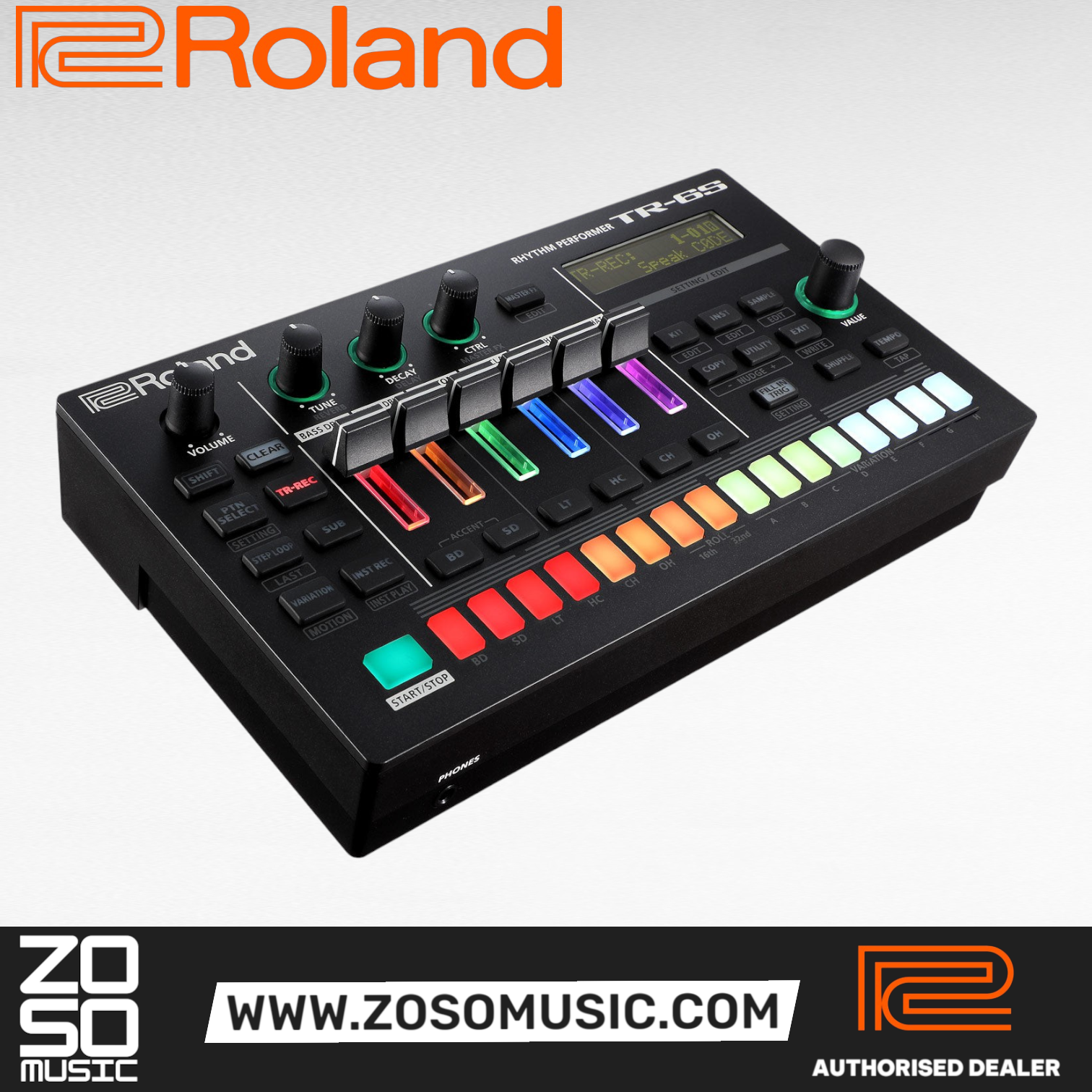 Roland TR-6S Rhythm Performer (TR6S) |  ROLAND |  SEQUENCER |  Zoso Music