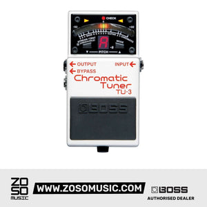 BOSS TU-3 CHROMATIC TUNER (TU3) | BOSS , Zoso Music