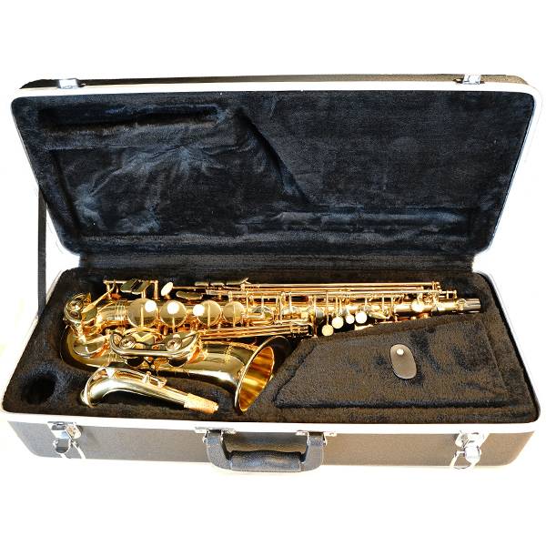 Astro By Antigua WAS31LQ-AH Eb Alto Saxophone Lacquer With Case (WAS31LQAH