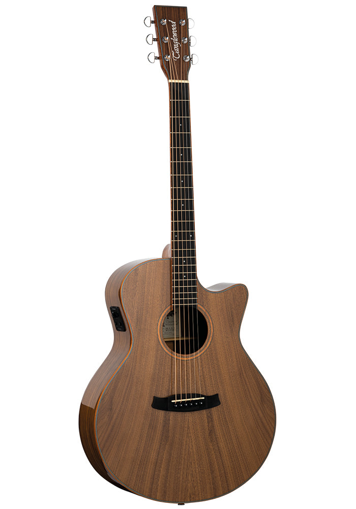 Tanglewood TW4 E VC Winterleaf Series Grand Auditorium Acoustic-Electric Guitar - Black Walnut - ZOSO MUSIC