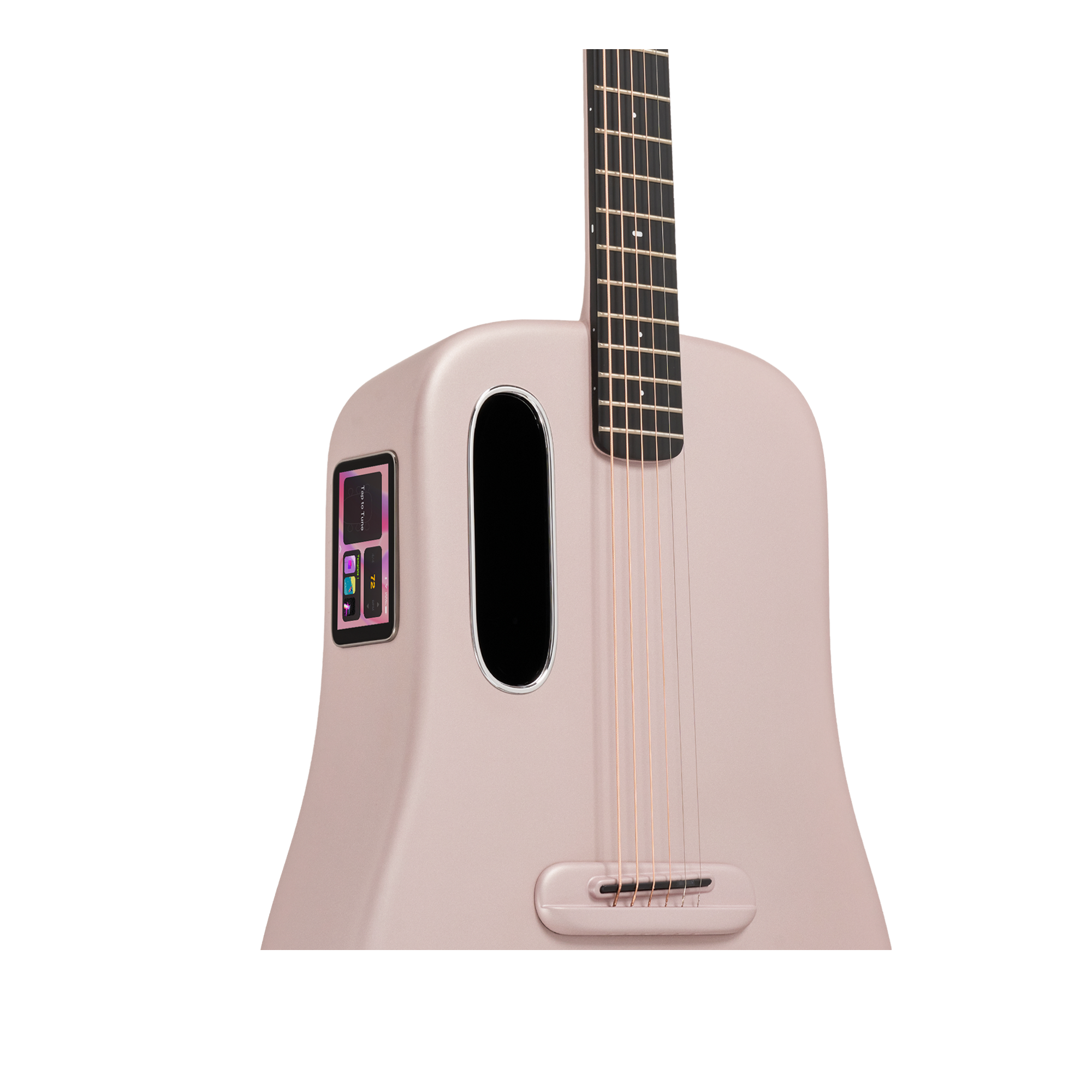 Lava Me 3 38inch Carbon Fiber Smart Guitar with Space Bag - Pink