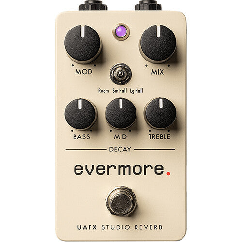 Universal Audio UAFX Evermore Studio Reverb Guitar Effects Pedal | Zoso Music Sdn Bhd