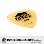 Jim Dunlop 421P088/421P114 Ultex Standard Guitar Picks | 0.88mm/1.14mm