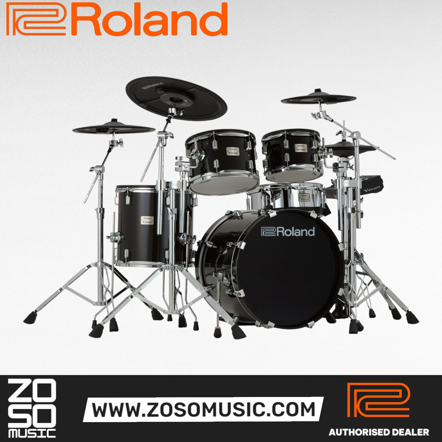 Roland VAD516 V-Drum Acoustic Design Drum Set | Zoso Music Sdn Bhd
