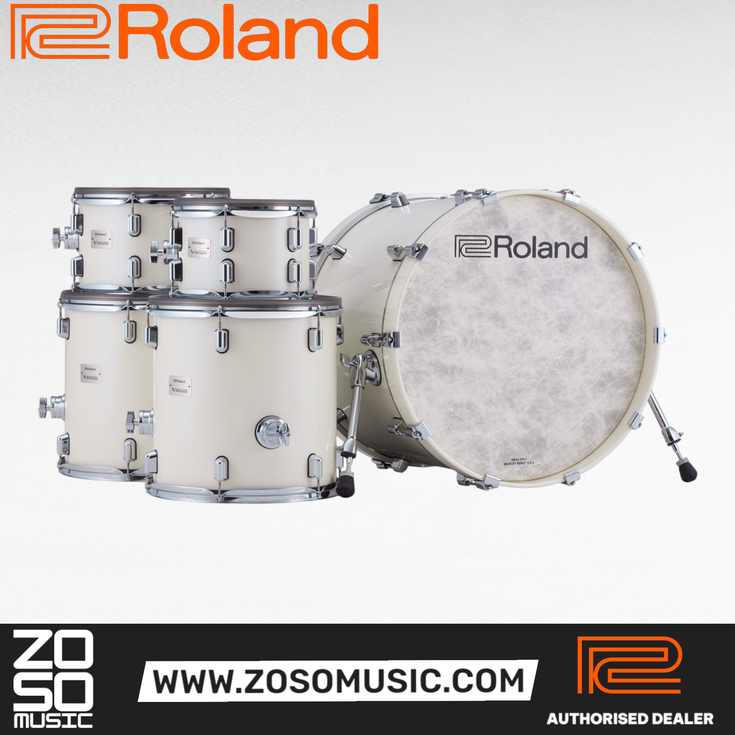 Roland VAD716 Electronic Drum Set |  ROLAND |  DRUM-ELECTRONIC |  Zoso Music
