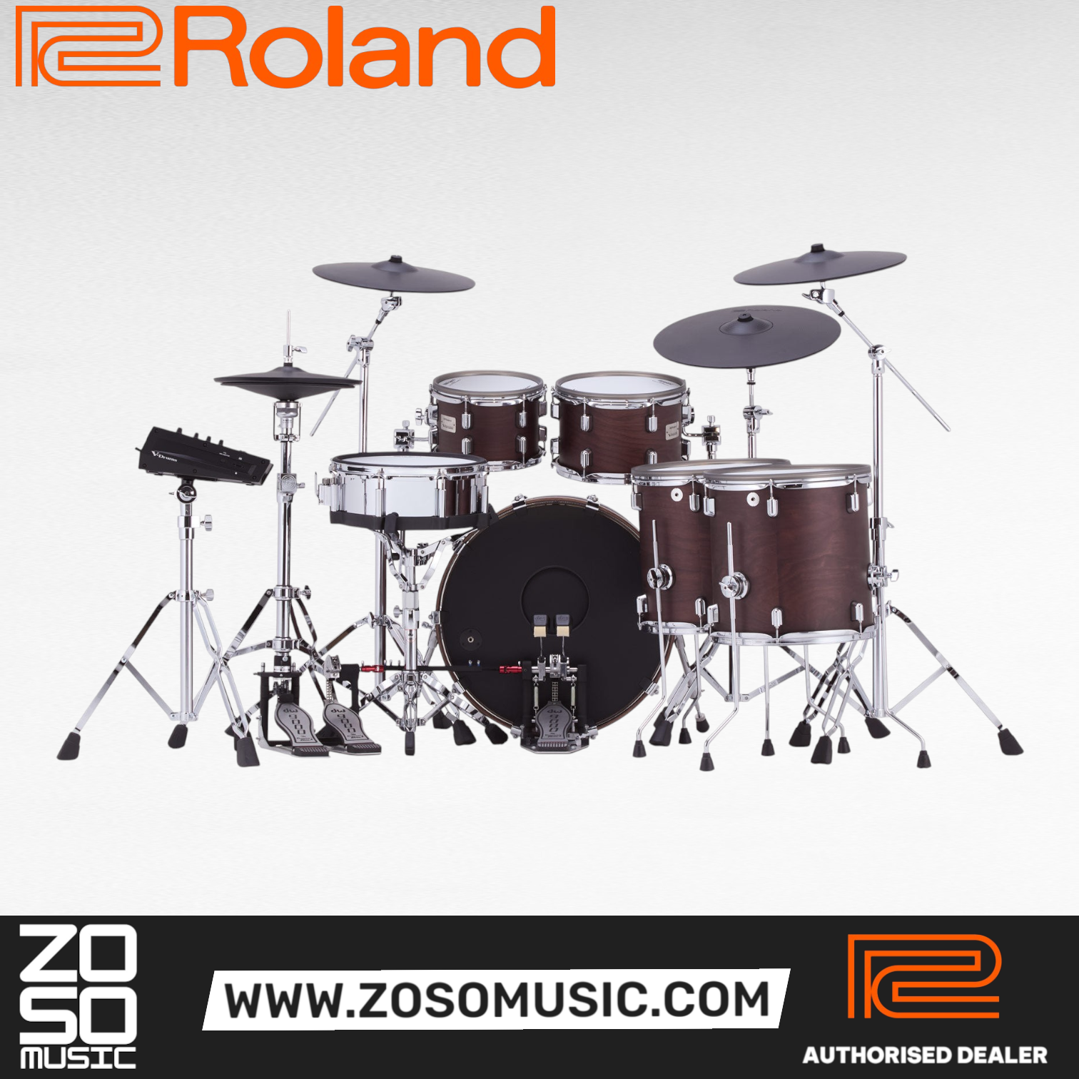 Roland VAD716 Electronic Drum Set |  ROLAND |  DRUM-ELECTRONIC |  Zoso Music