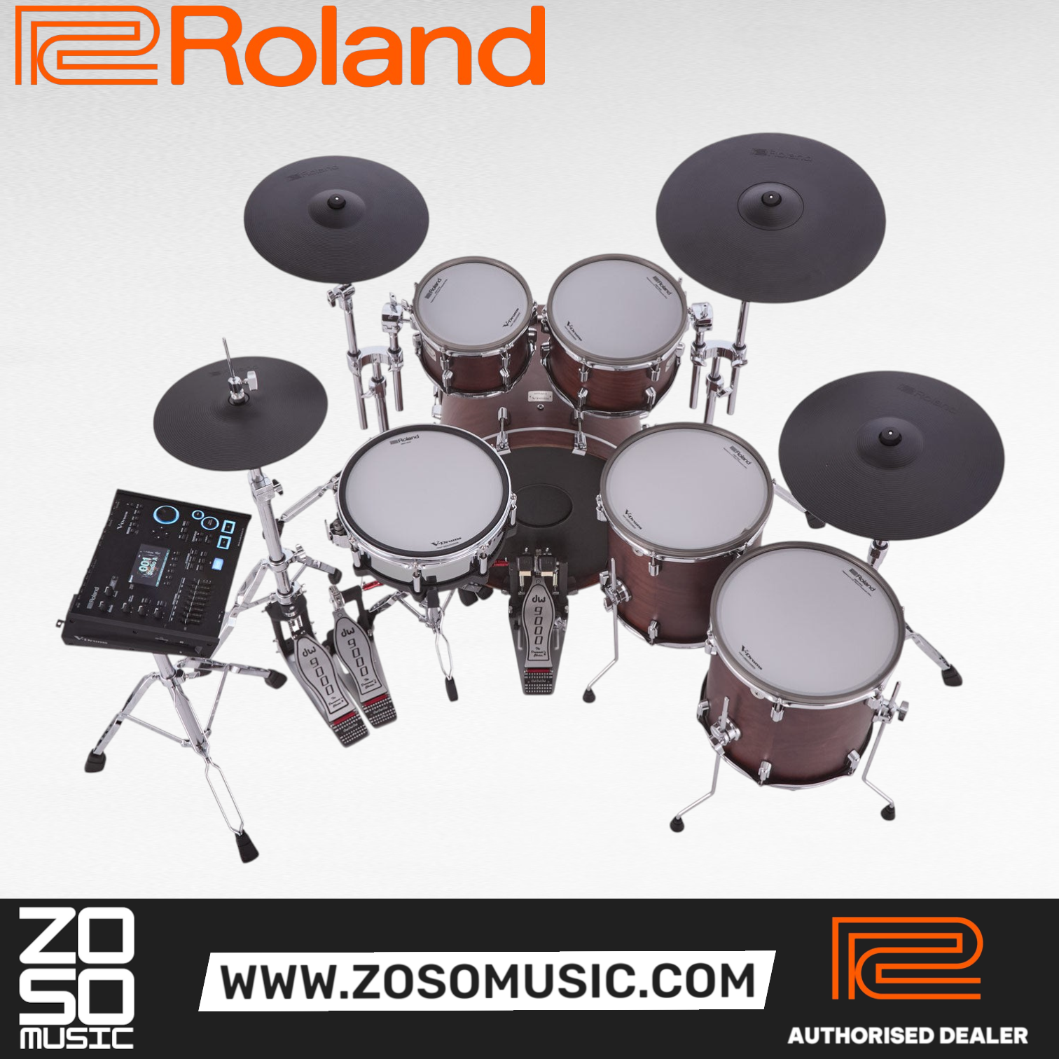 Roland VAD716 Electronic Drum Set |  ROLAND |  DRUM-ELECTRONIC |  Zoso Music