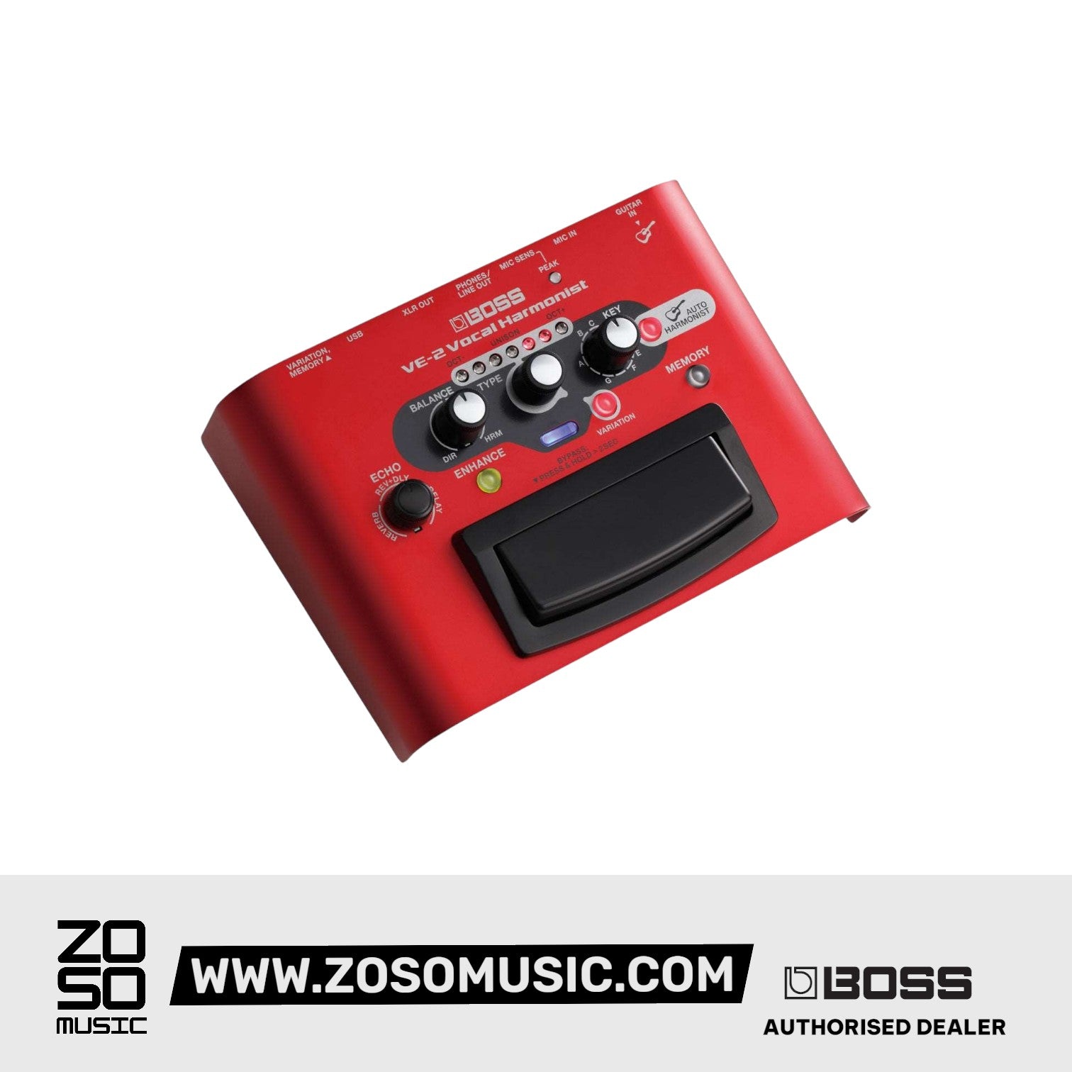 BOSS VE-2 VOCAL HARMONIST | BOSS , Zoso Music