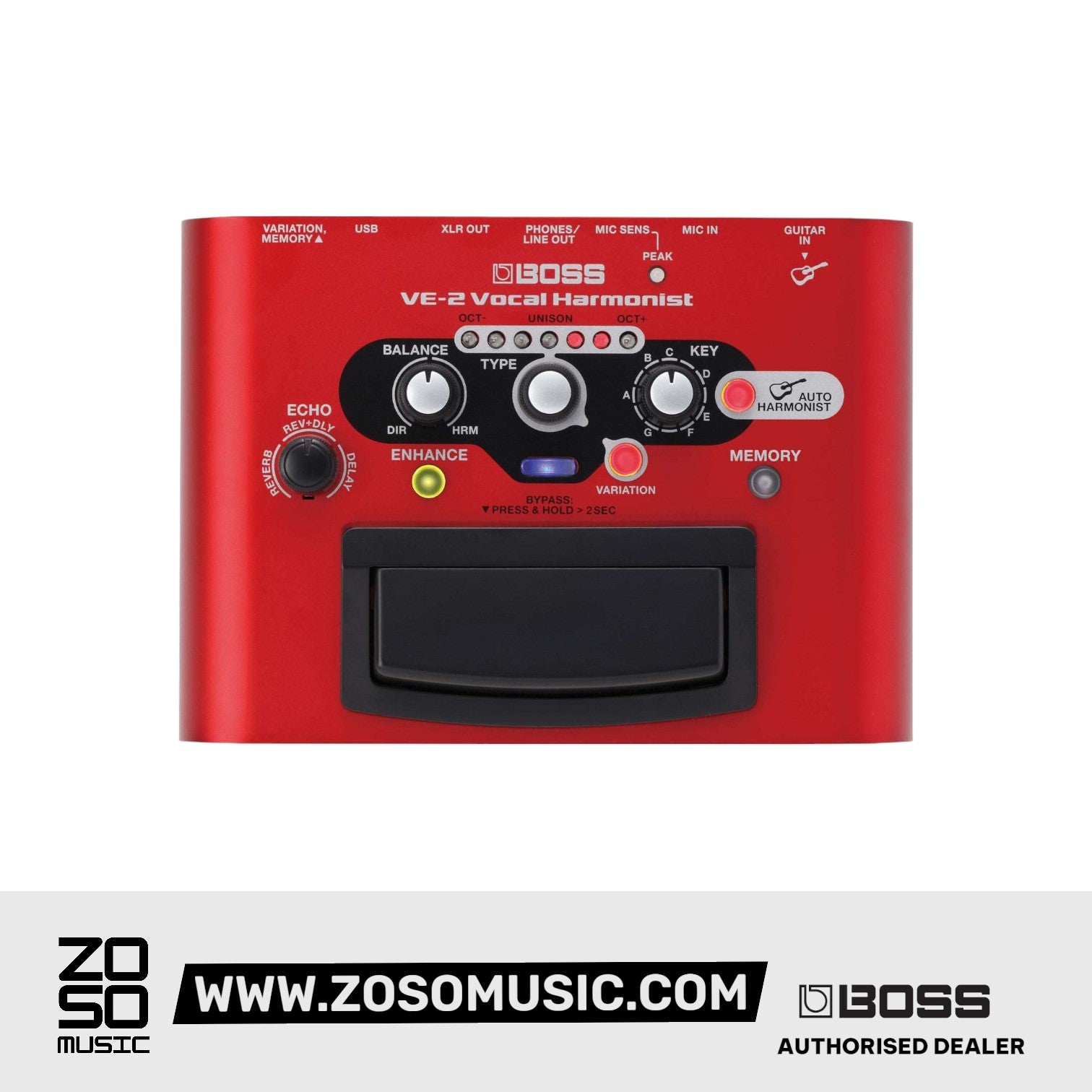 BOSS VE-2 VOCAL HARMONIST | BOSS , Zoso Music