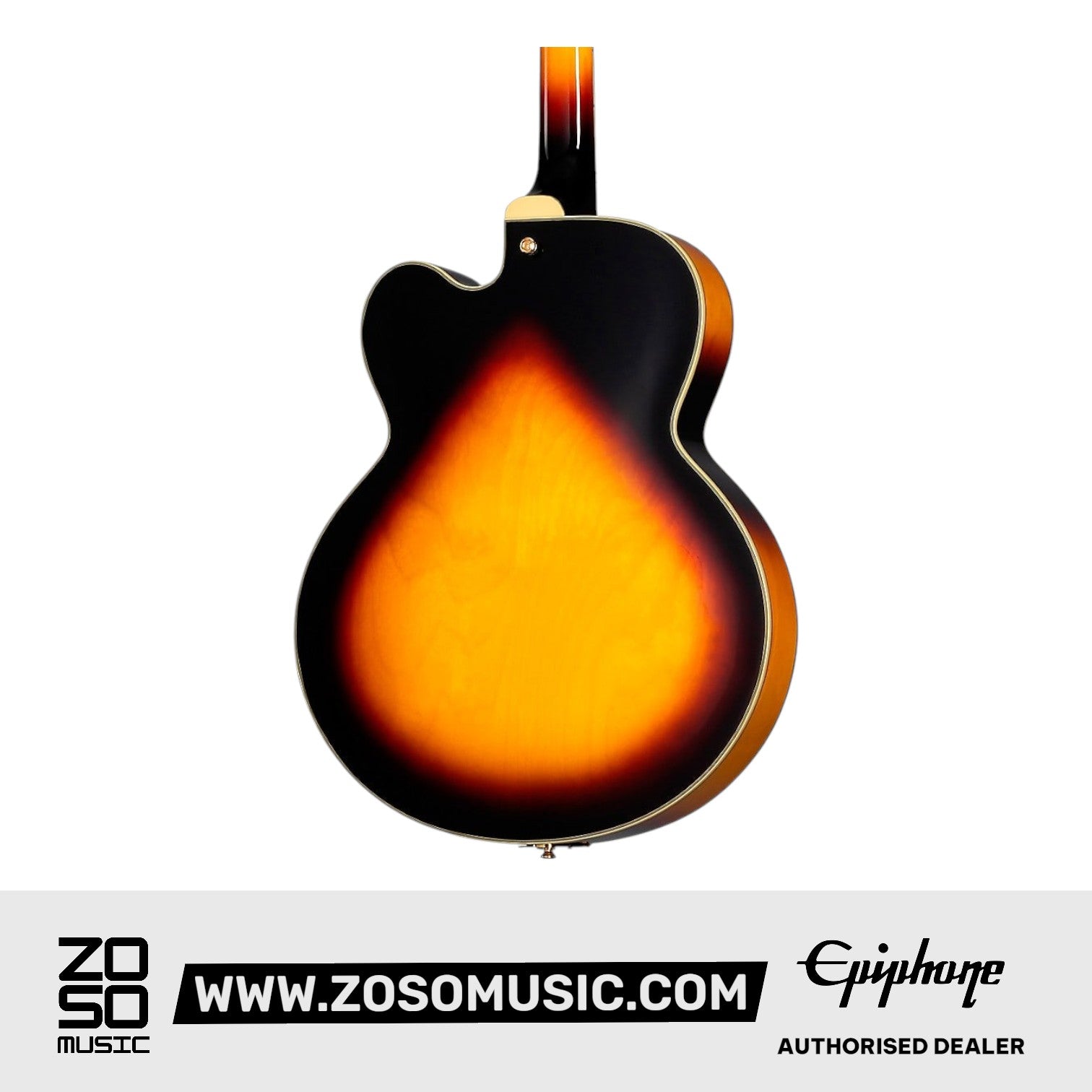 Epiphone EOBDWVSGH1 Broadway Hollowbody Electric Guitar - Vintage Sunburst |  EPIPHONE |  ELECTRIC GUITAR |  Zoso Music