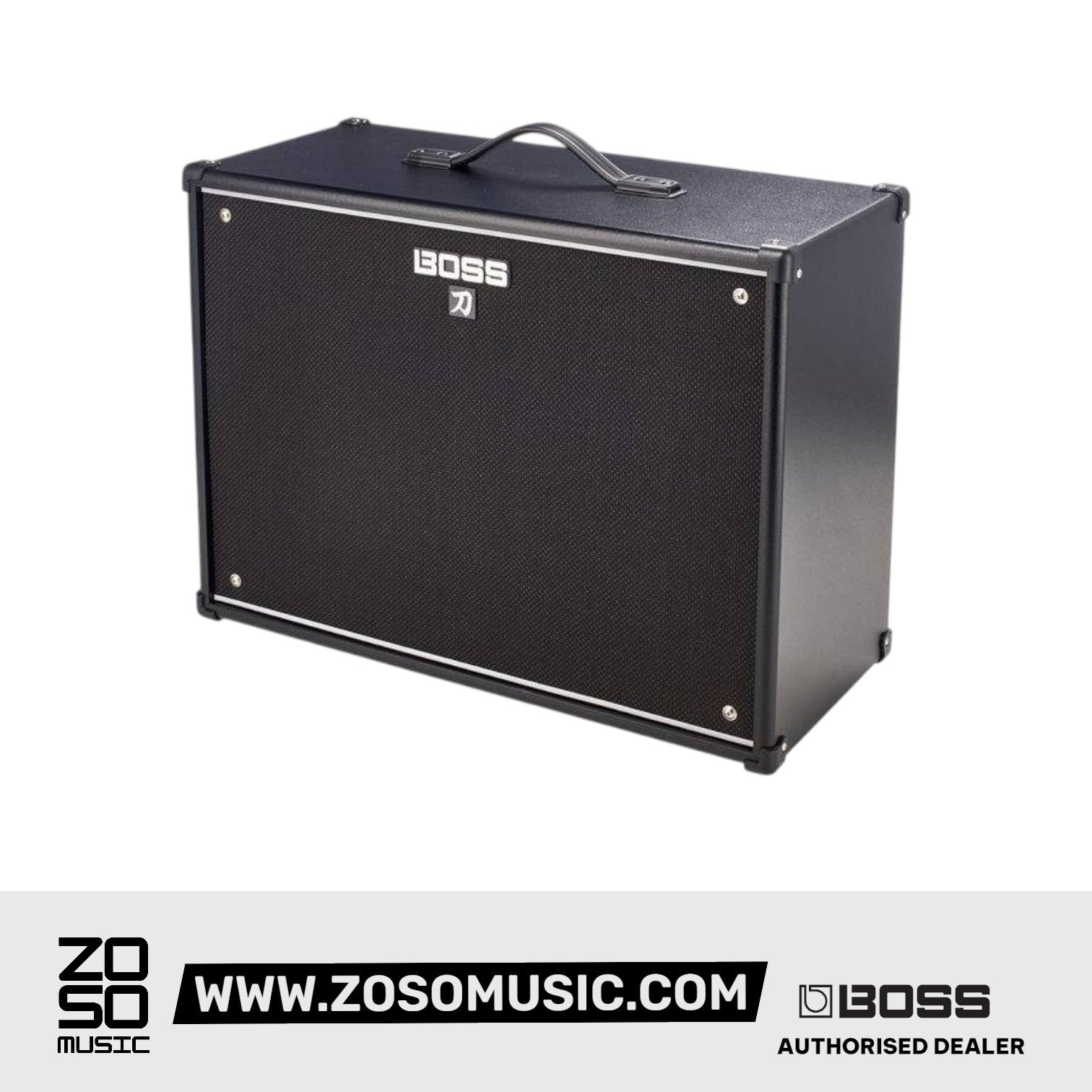 BOSS KATANA 150-WATT 2X12" CABINET, 150-WATT, 8-OHM, 2X12" CONVERTIBLE SPEAKER CABINET WITH CUSTOM-DESIGNED SPEAKERS ( 2X12IN/ 150W) | BOSS , Zoso Music