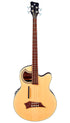 Warwick RockBass Alien Deluxe Hybrid Thinline 4-String Bass Guitar, Natural Transparent Satin |  WARWICK |  BASS GUITAR |  Zoso Music