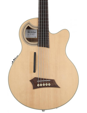 Warwick RockBass Alien Standard 4-String Bass Guitar, Natural Transparent Satin | Zoso Music Sdn Bhd