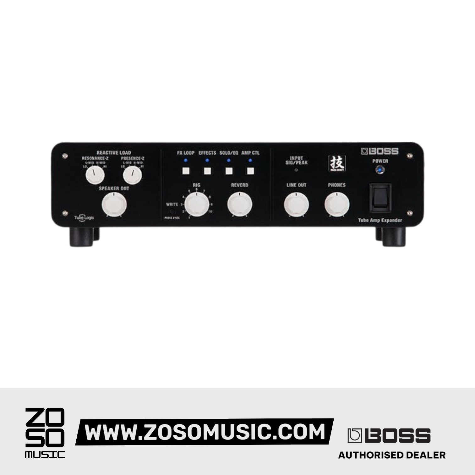 Boss WAZA Tube Amp Expander Amplifier Attenuator | Zoso Music Sdn Bhd