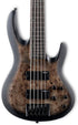 ESP LTD B-5 Ebony Bass Guitar - Charcoal Burst Satin | Zoso Music Sdn Bhd