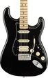 Fender American Performer HSS Stratocaster Electric Guitar, Maple FB, Black