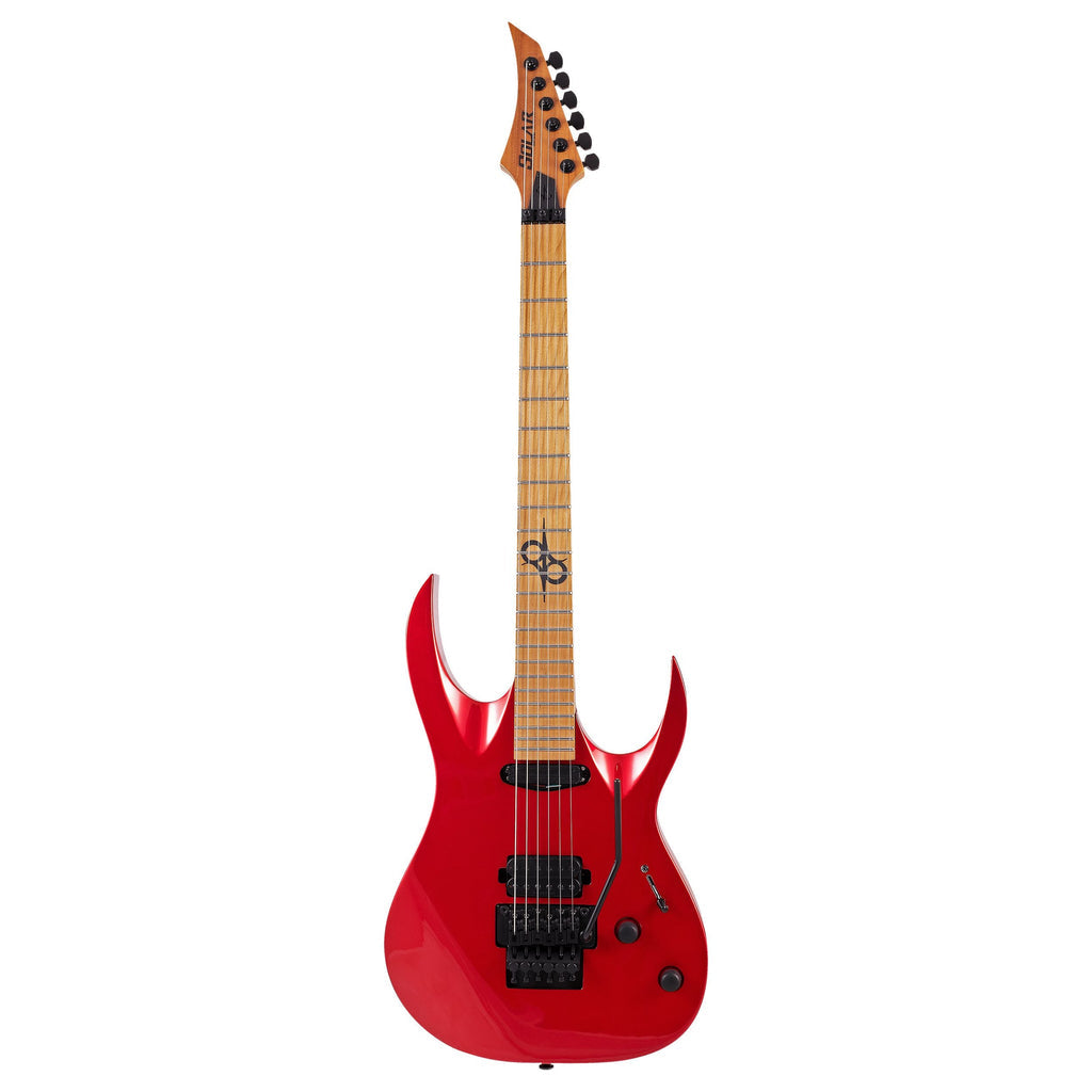 Solar AB1.6FRCAR Candy Apple Red Metallic Gloss FR Electric Guitar |  SOLAR |  ELECTRIC GUITAR |  Zoso Music