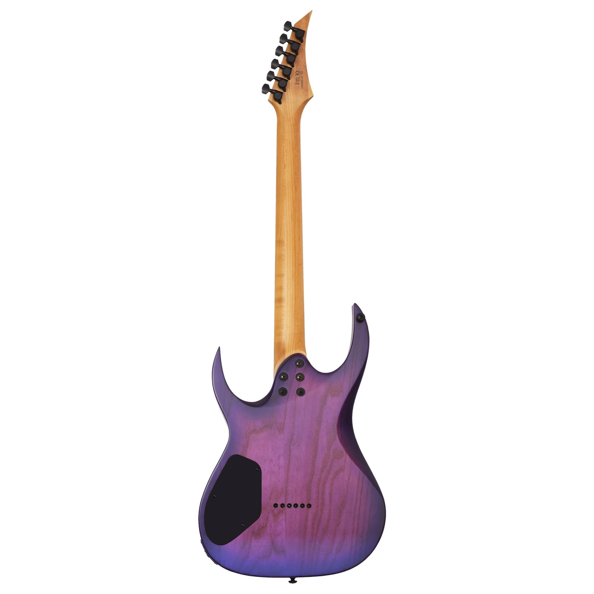 Solar AB1.6HTPB Trans Purple Burst Matte Electric Guitar |  SOLAR |  ELECTRIC GUITAR |  Zoso Music