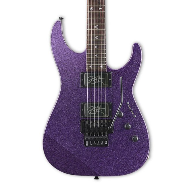ESP Original KIRK HAMMETT Signature KH-2 Electric Guitar - Purple Sparkle [MIJ - Made in Japan] |  ESP |  ELECTRIC GUITAR |  Zoso Music