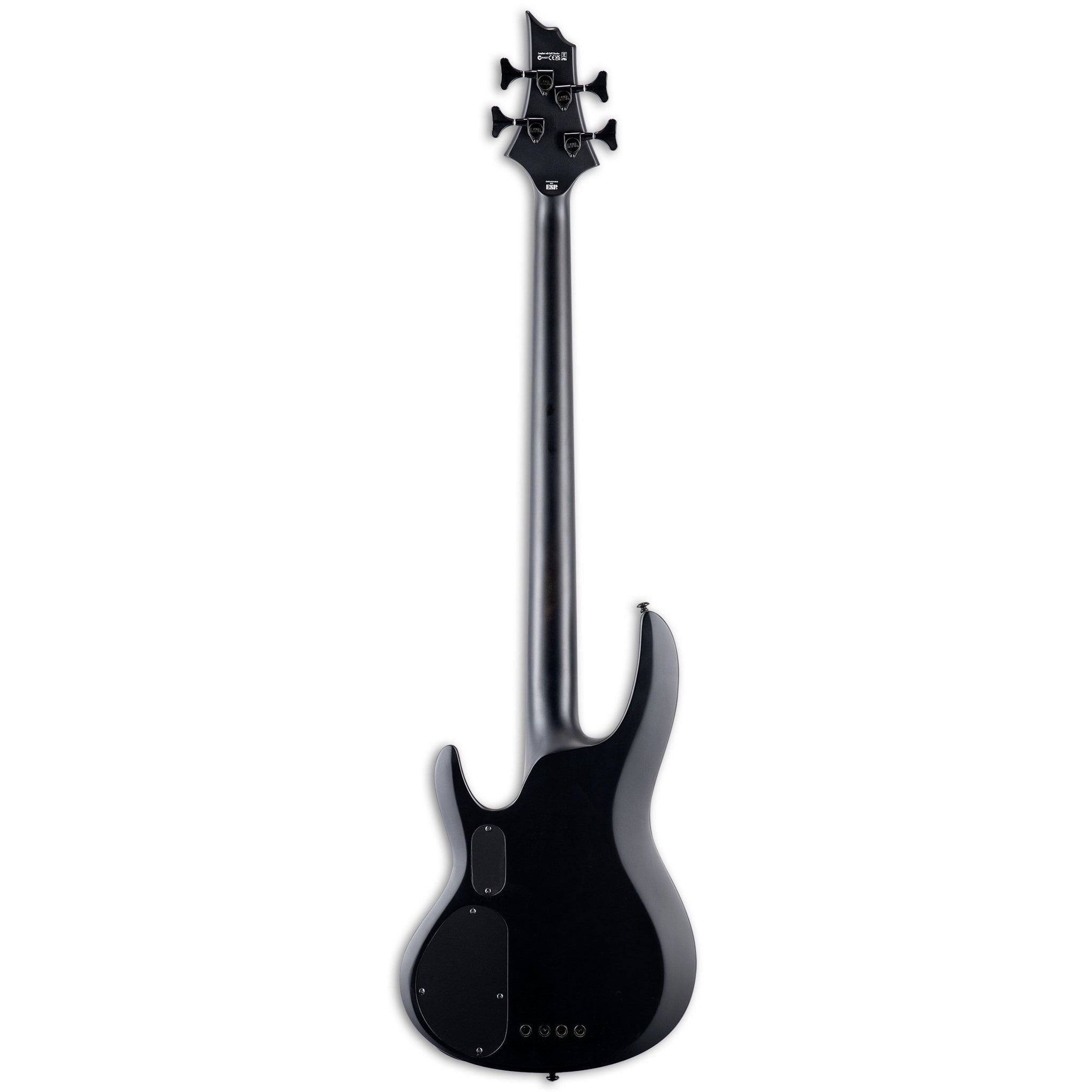 ESP LTD B-5 Ebony Bass Guitar - Charcoal Burst Satin