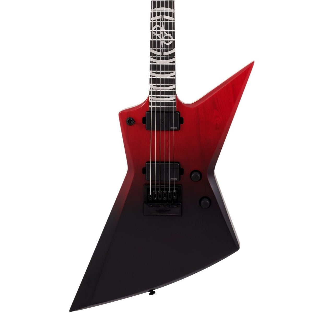 Solar E1.6Jensen MKII Faded Trans Red Black Electric Guitar | Zoso Music Sdn Bhd