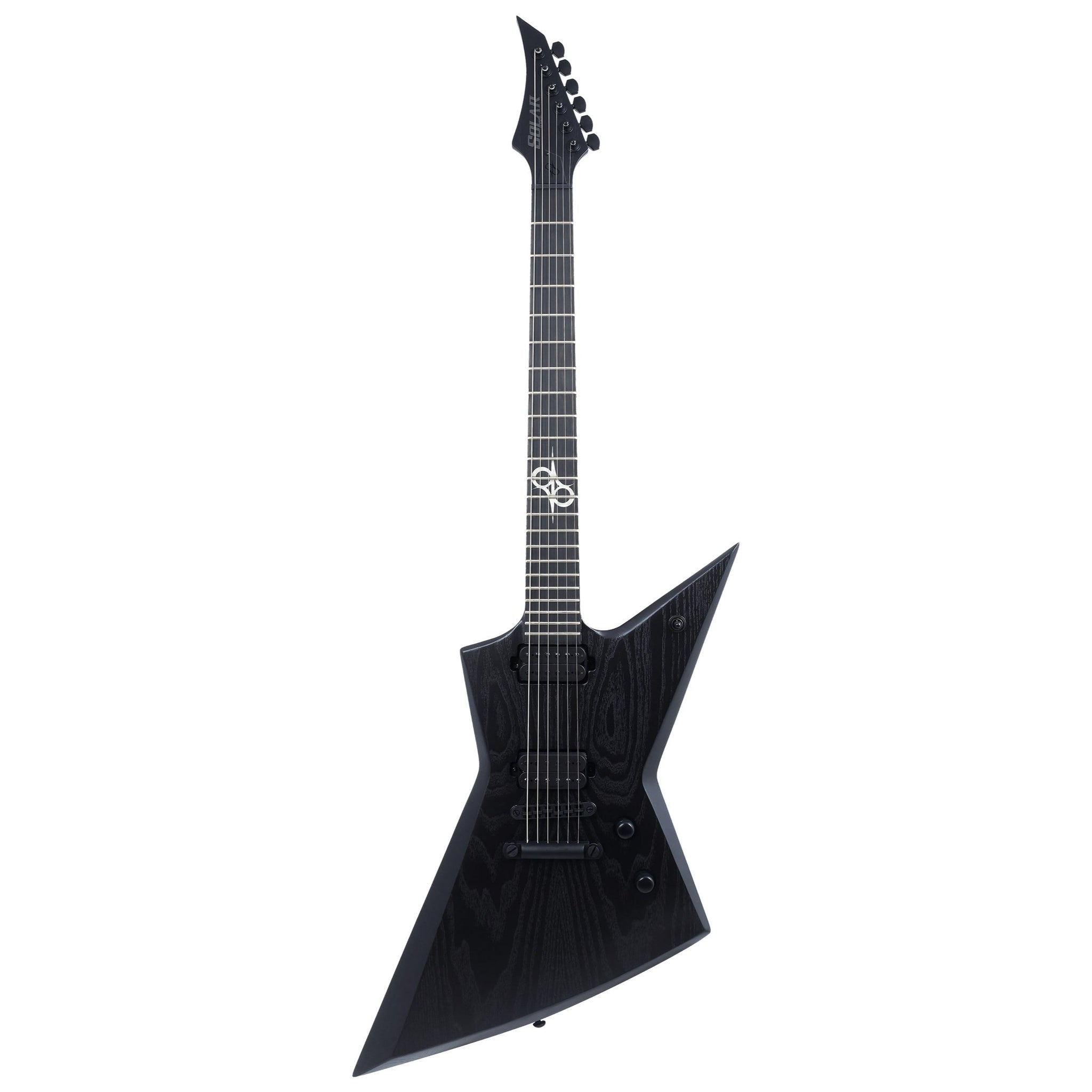 Solar E2.6BOP SK Black Open Pore Electric Guitar |  SOLAR |  ELECTRIC GUITAR |  Zoso Music