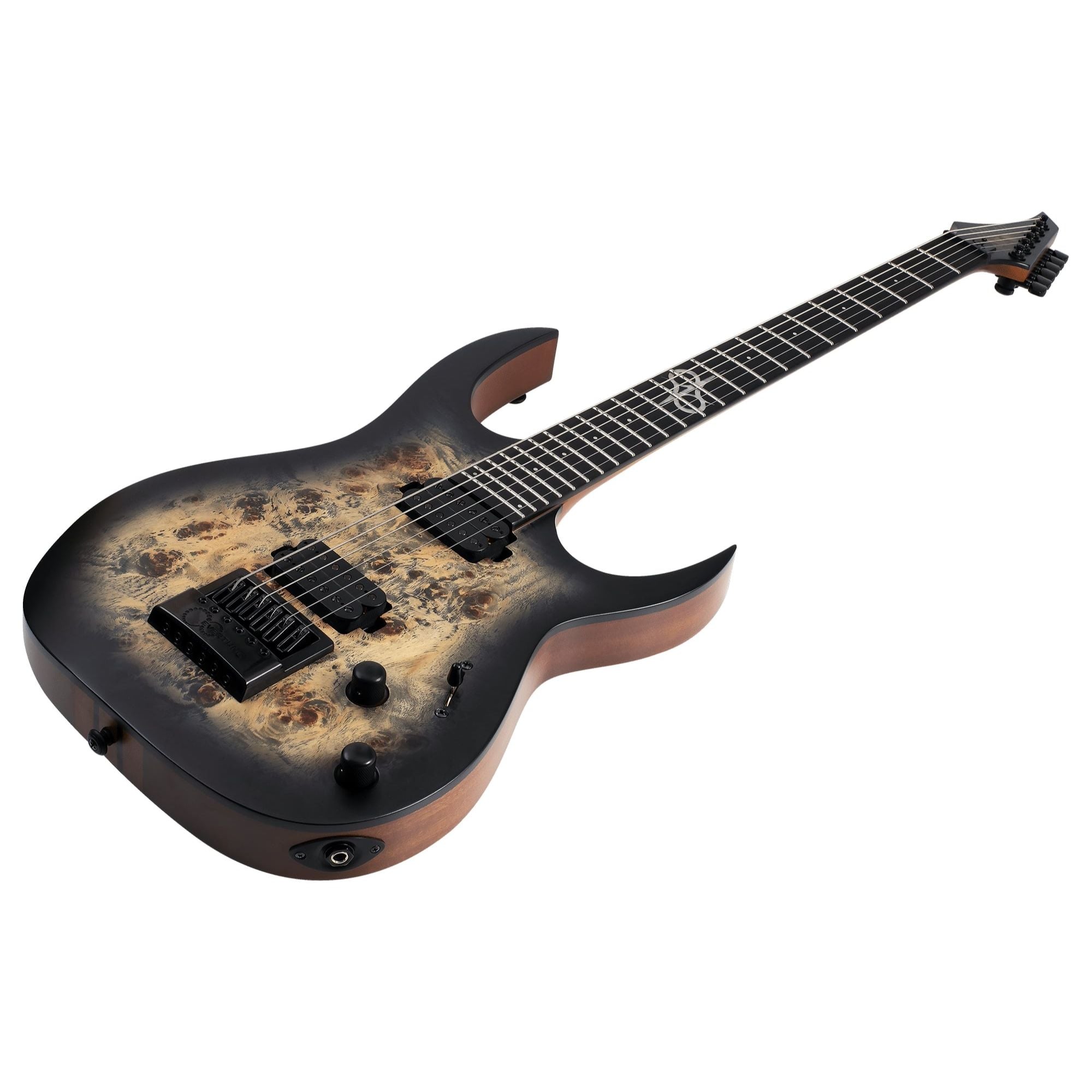 Solar S1.6PB-27 Baritone – Poplar Burst Matte Electric Guitar |  SOLAR |  ELECTRIC GUITAR |  Zoso Music