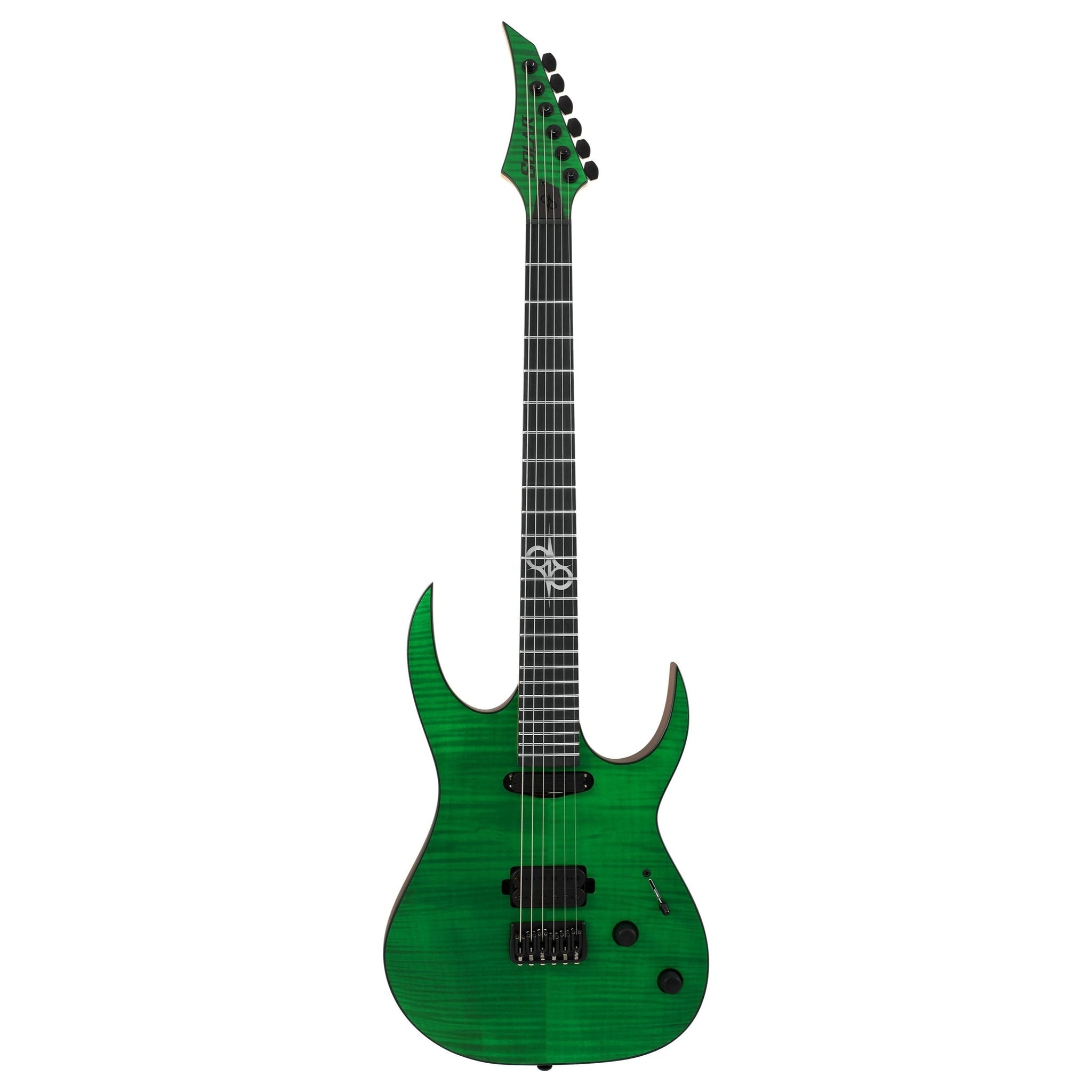 Solar SB1.6HFG Flame Green Matte Electric Guitar |  SOLAR |  ELECTRIC GUITAR |  Zoso Music