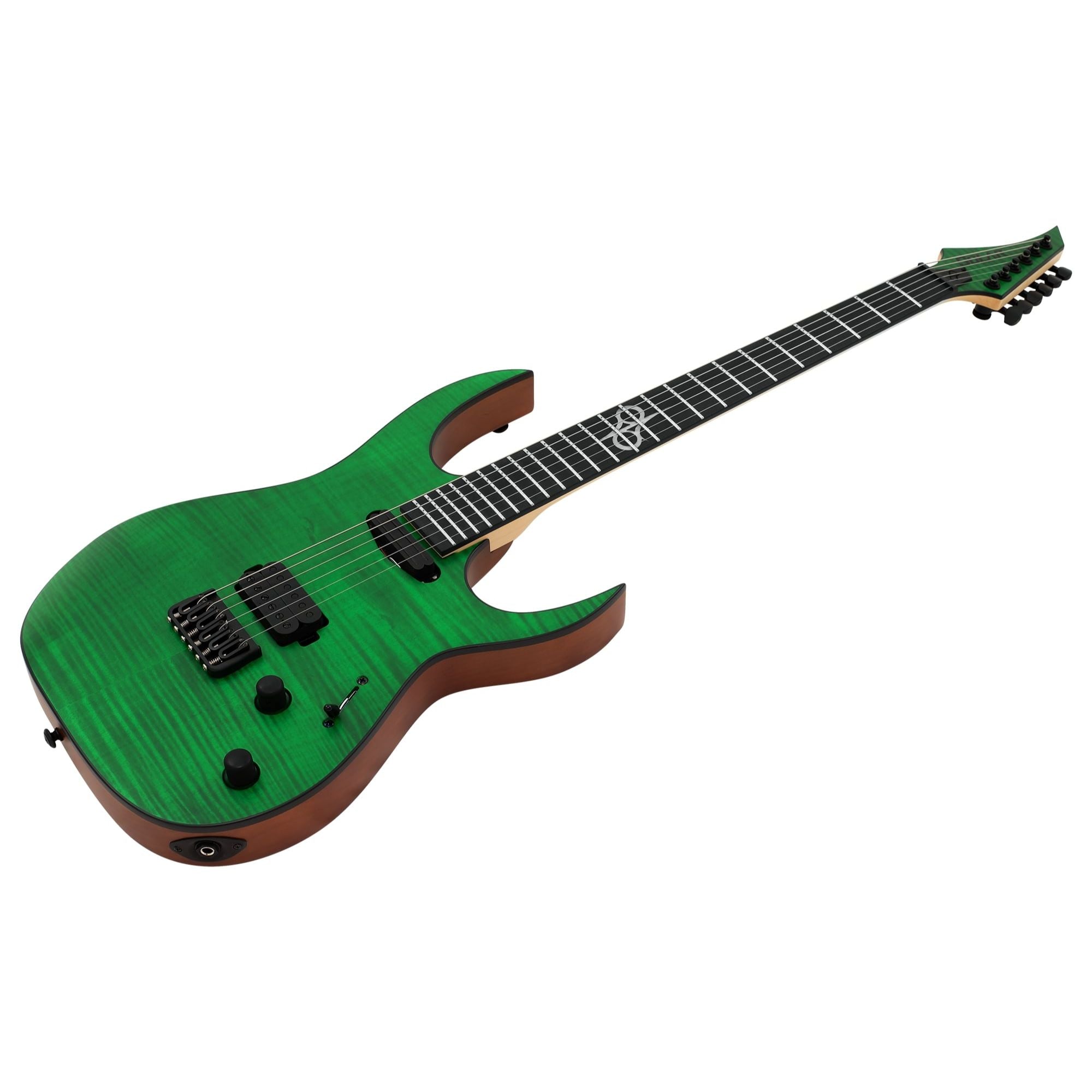 Solar SB1.6HFG Flame Green Matte Electric Guitar |  SOLAR |  ELECTRIC GUITAR |  Zoso Music