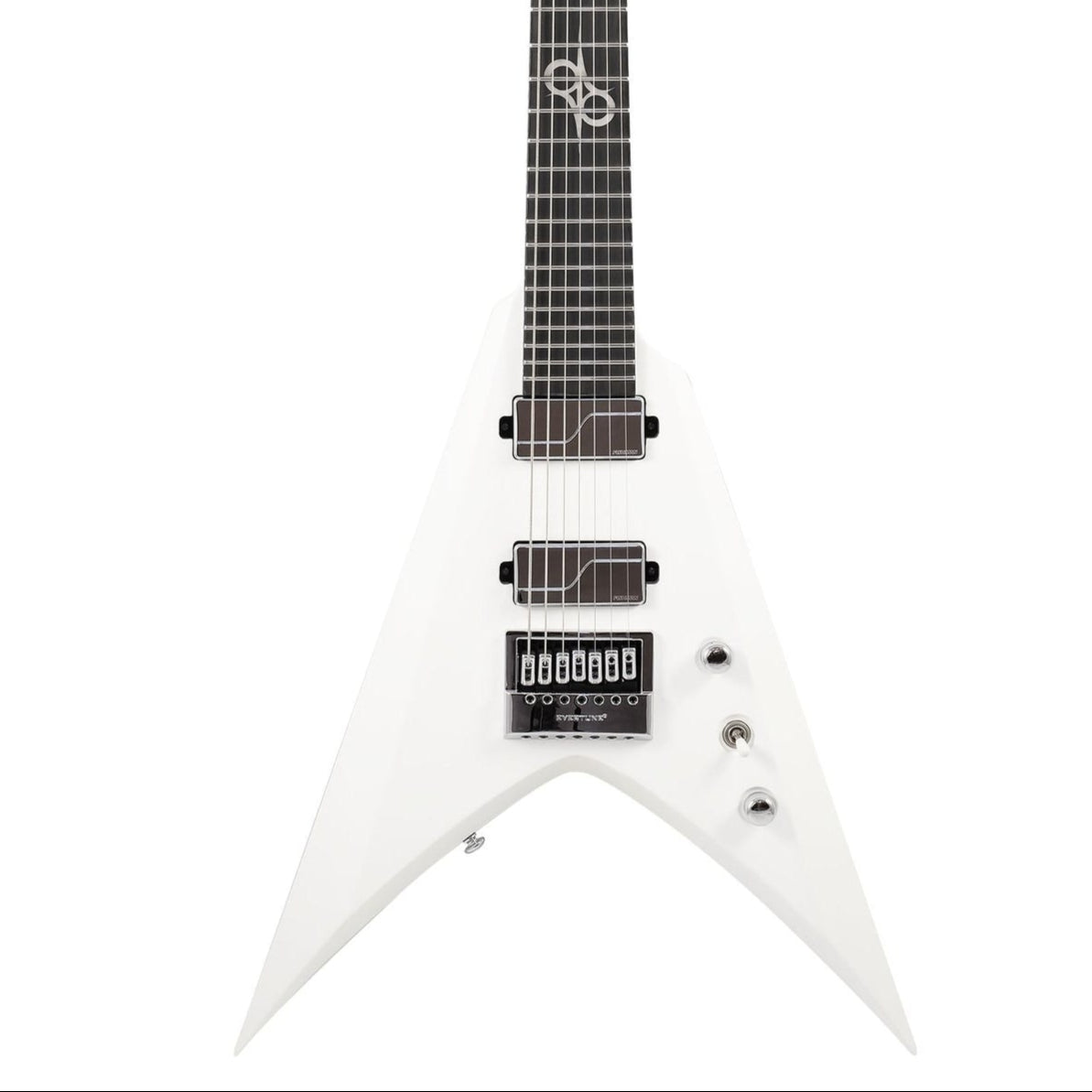 Solar V1.7 Vinter Pearl White Matte Electric Guitar | Zoso Music Sdn Bhd