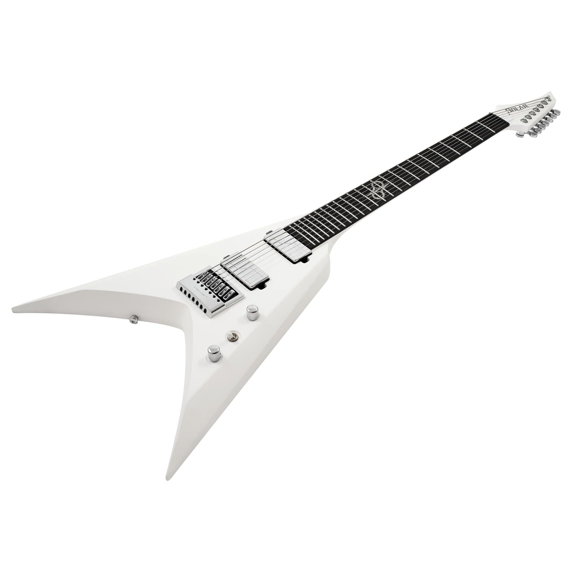 Solar V1.7 Vinter Pearl White Matte Electric Guitar |  SOLAR |  ELECTRIC GUITAR |  Zoso Music