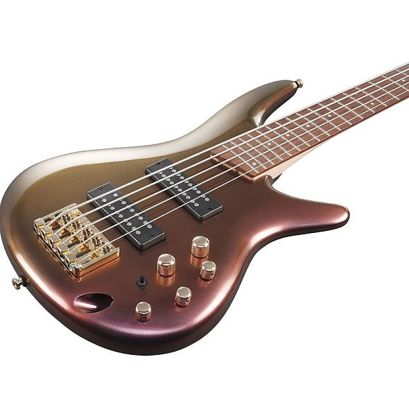 Ibanez SR305EDX 5-string Electric Bass - Rose Gold Chameleon |  IBANEZ |  BASS GUITAR |  Zoso Music
