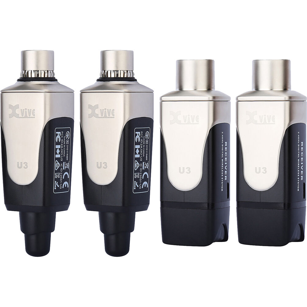 Xvive U3D Stereo XLR Plug-on Wireless System | Zoso Music Sdn Bhd