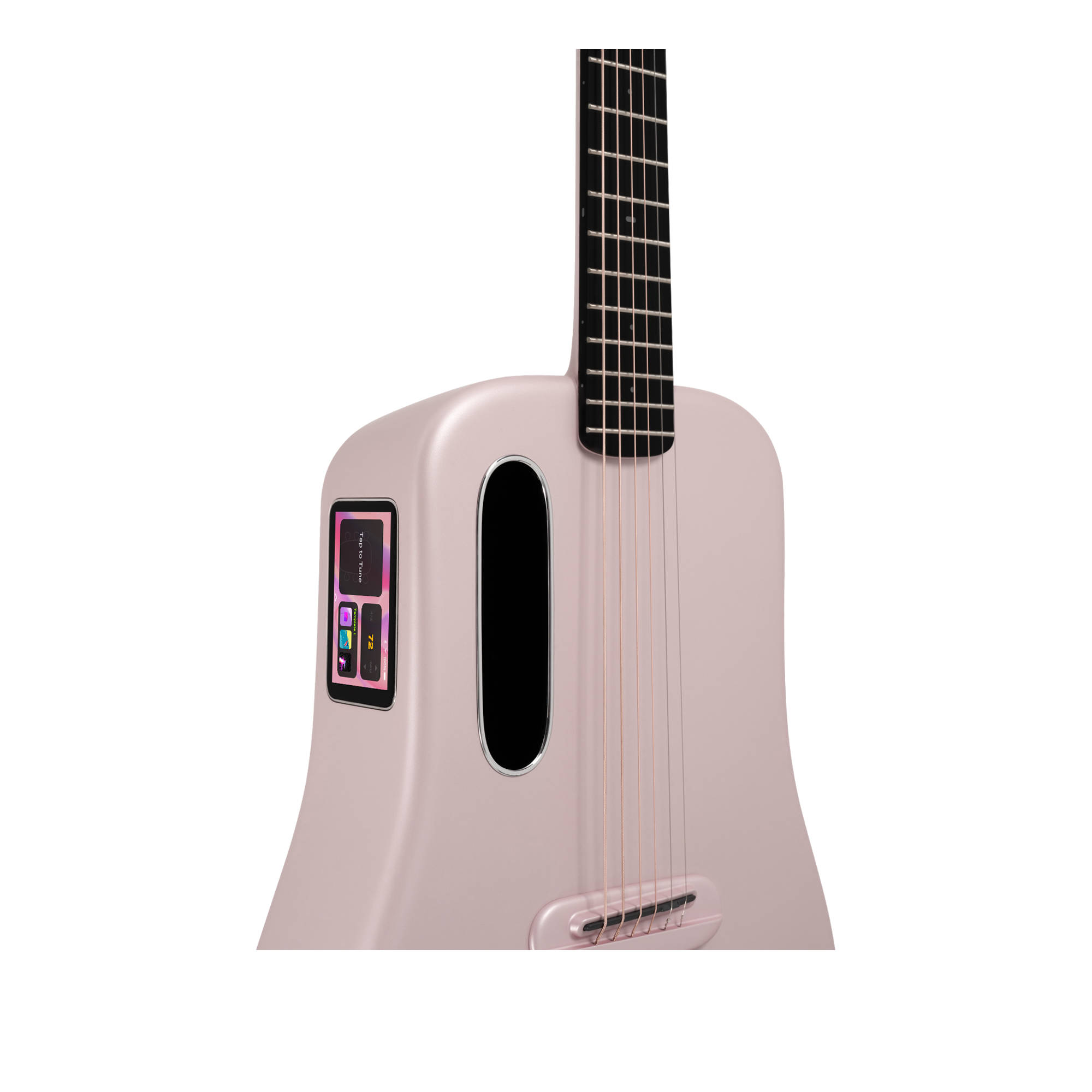 Lava Me 3 36inch Carbon Fiber Smart Guitar with Ideal Bag - Pink