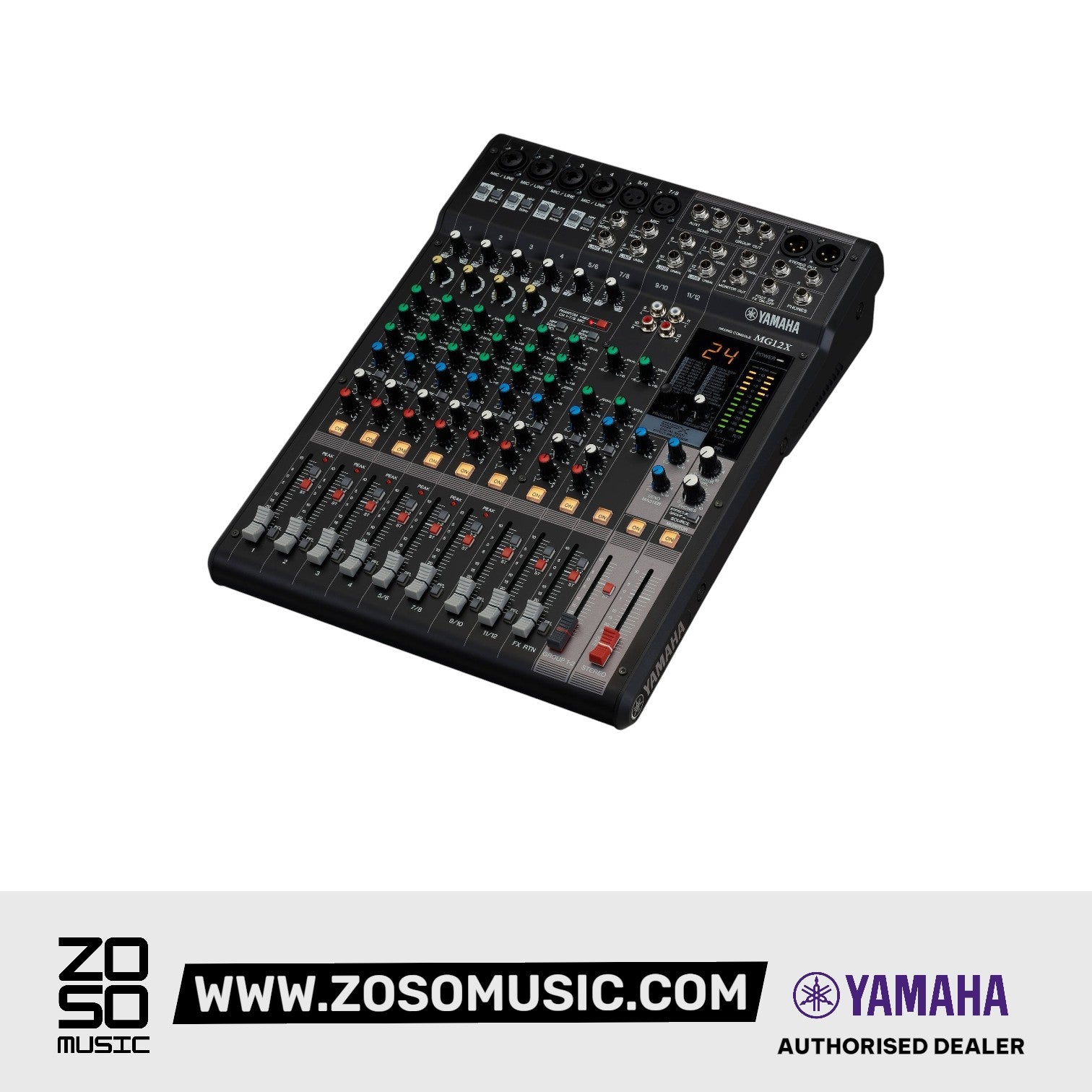 Yamaha MG12X 12-Channel Mixer With Effects