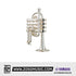 Yamaha YTR-6810S 4 Valve Bb/A Professional Piccolo Trumpet |  YAMAHA MUSIC |  WOODWINDS-TRUMPET |  Zoso Music
